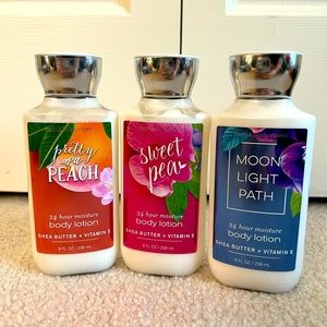 Bath & Body Works Classic Lotion Set of 3